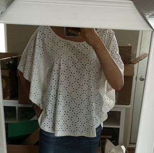 Forever 21 - Flowy Eyelet Top